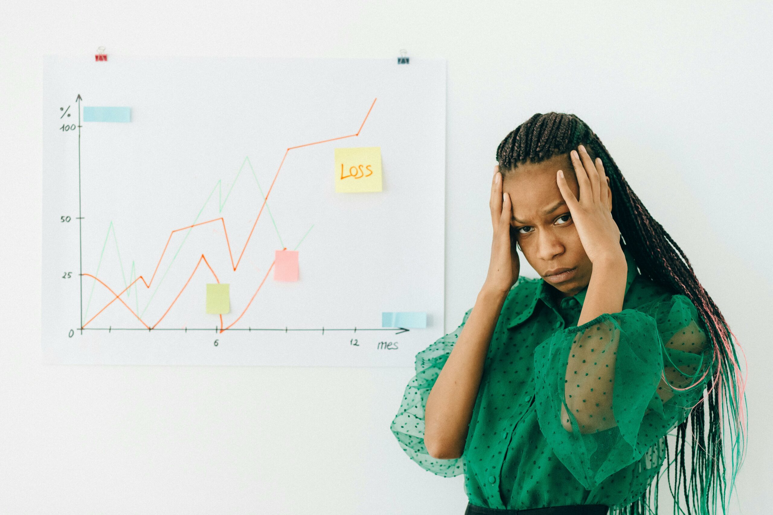 Kostenloses Stock Foto zu afroamerikaner, aktien und aktien, analyse